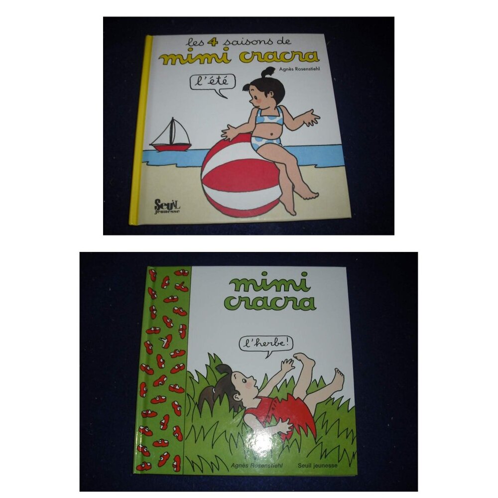 Mimi Cracra L'Herbe + Les 4 Saisons de Mimi Cracra L'Ete by Agnès Rosenstiehl